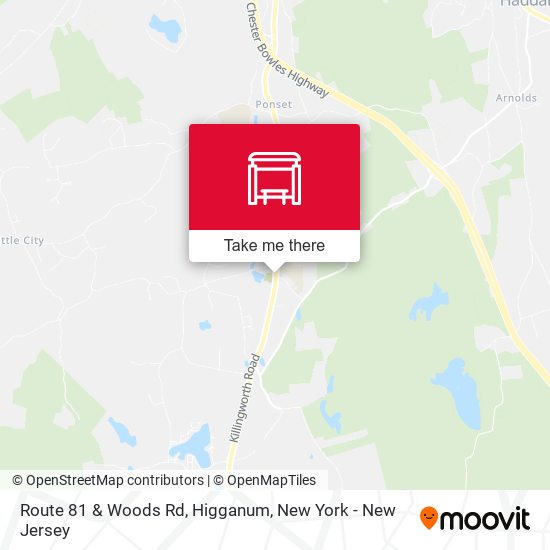 Route 81 & Woods Rd, Higganum map