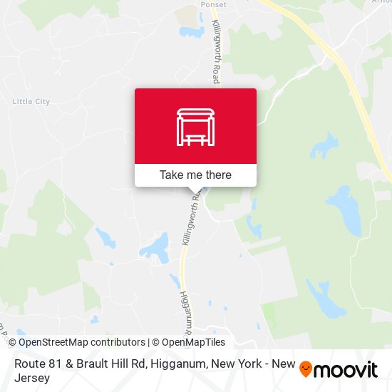 Route 81 & Brault Hill Rd, Higganum map