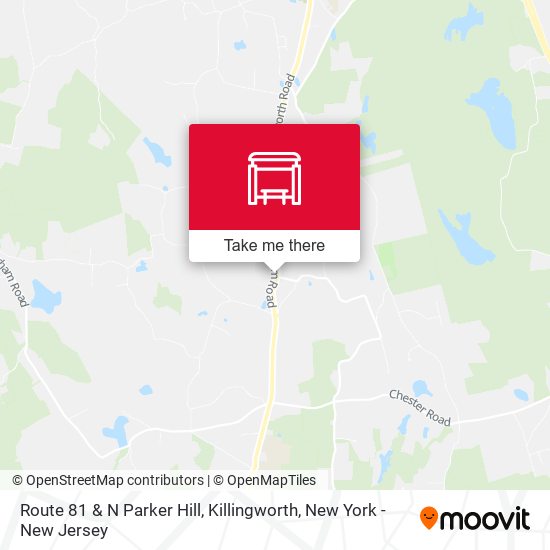 Mapa de Route 81 & N Parker Hill, Killingworth