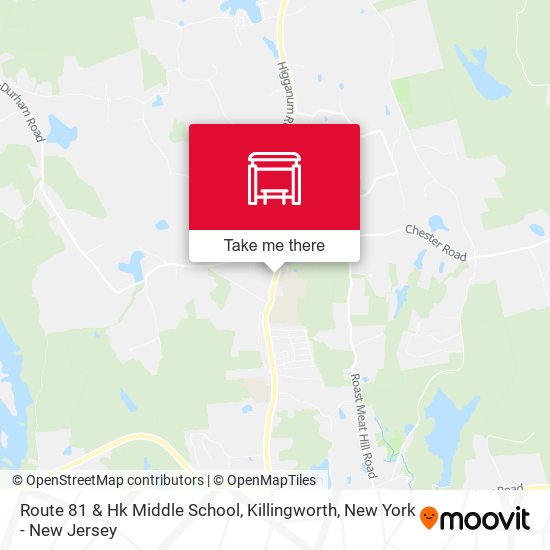 Mapa de Route 81 & Hk Middle School, Killingworth