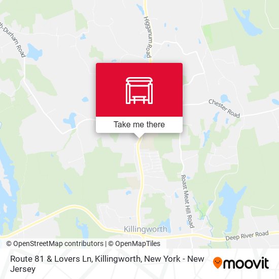Mapa de Route 81 & Lovers Ln, Killingworth