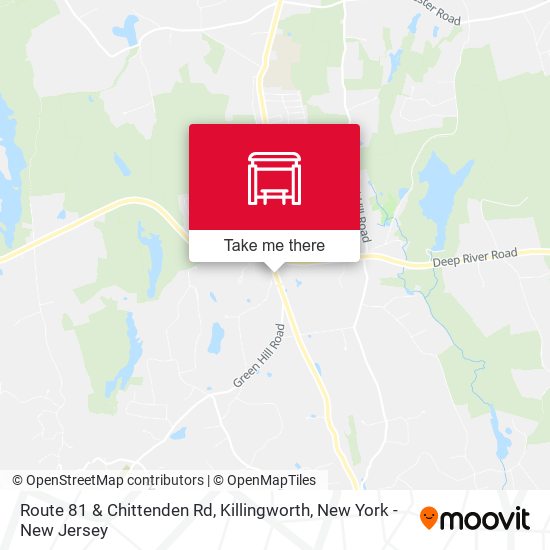 Mapa de Route 81 & Chittenden Rd, Killingworth