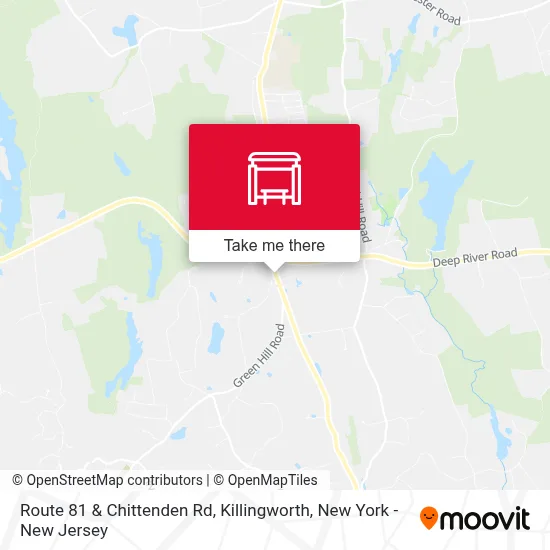 Route 81 & Chittenden Rd, Killingworth map