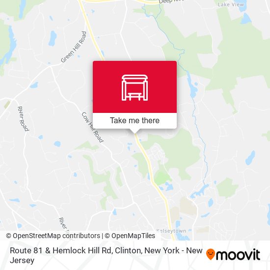 Mapa de Route 81 & Hemlock Hill Rd, Clinton