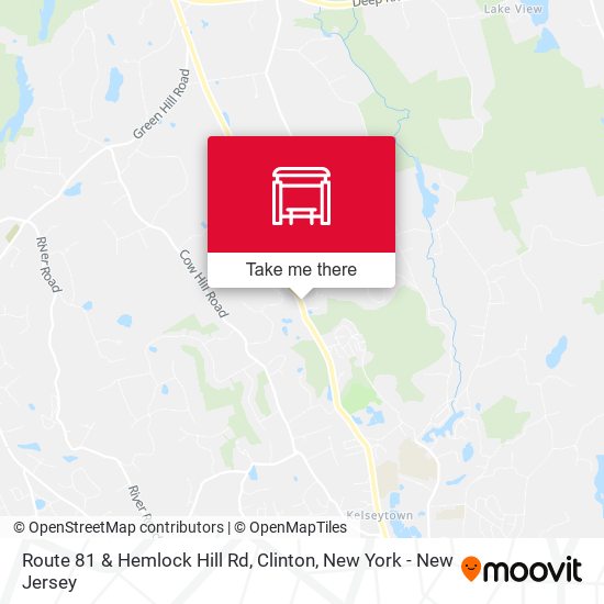 Mapa de Route 81 & Hemlock Hill Rd, Clinton