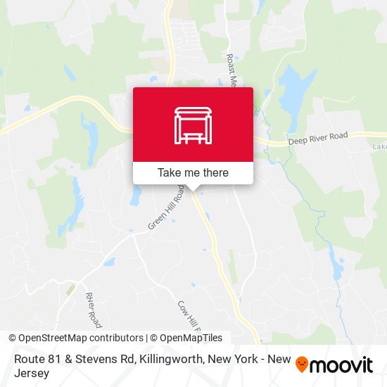 Route 81 & Stevens Rd, Killingworth map