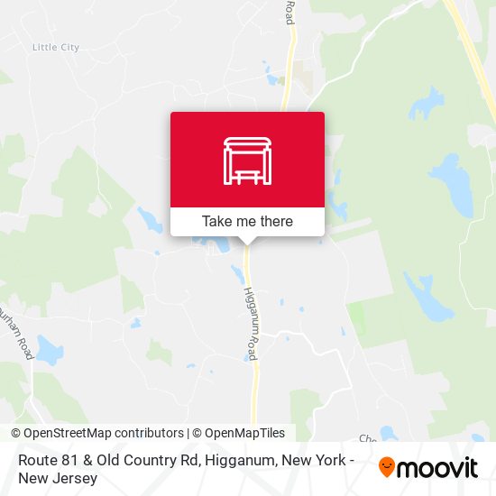 Route 81 & Old Country Rd, Higganum map