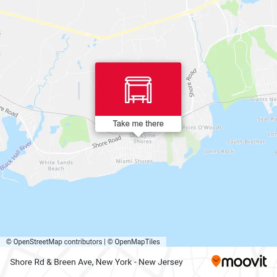 Shore Rd & Breen Ave map