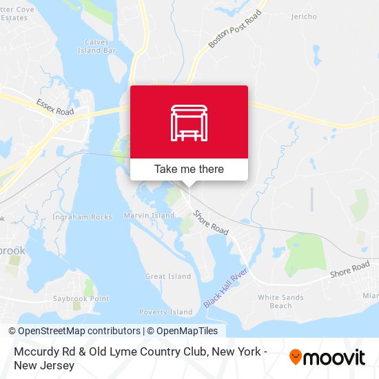Mapa de Mccurdy Rd & Old Lyme Country Club