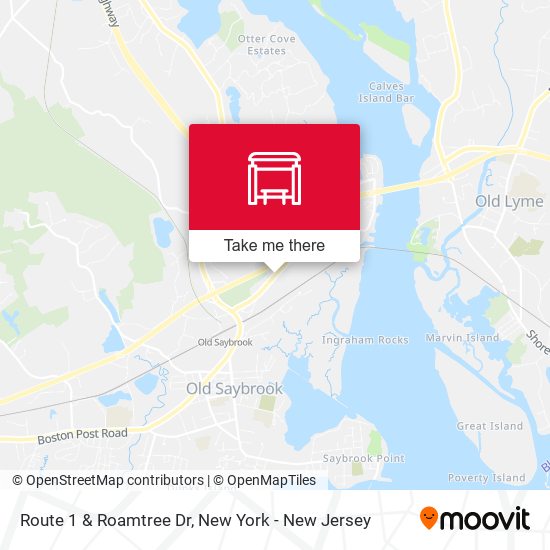 Mapa de Route 1 & Roamtree Dr