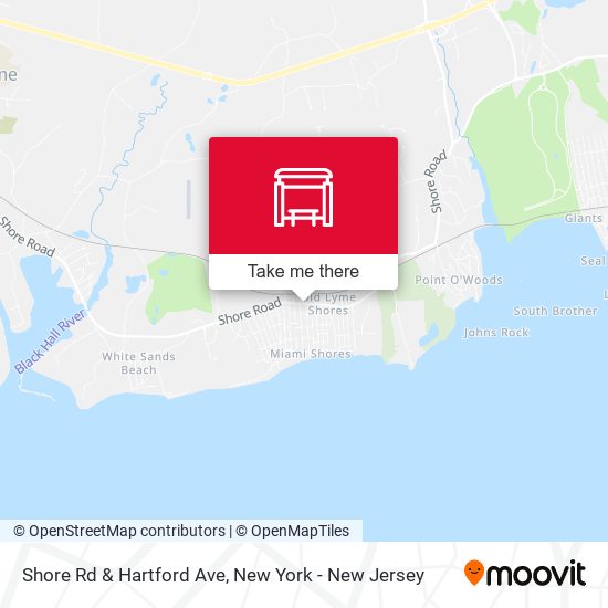Mapa de Shore Rd & Hartford Ave