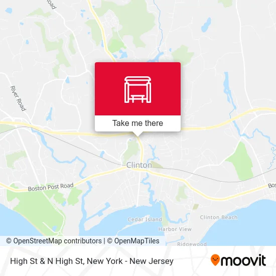 High St & N High St map