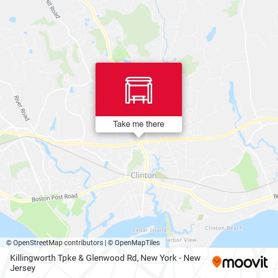 Mapa de Killingworth Tpke & Glenwood Rd
