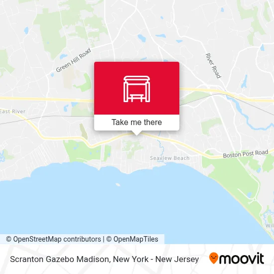 Scranton Gazebo Madison map