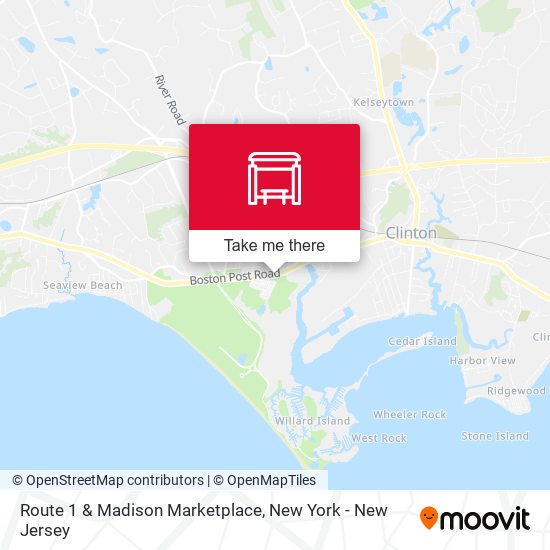 Route 1 & Madison Marketplace map