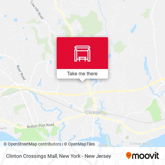 Mapa de Clinton Crossings Mall