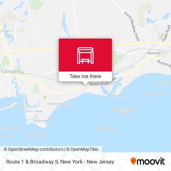 Mapa de Route 1 & Broadway S