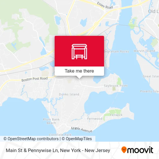 Main St & Pennywise Ln map