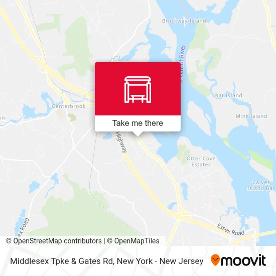 Middlesex Tpke & Gates Rd map