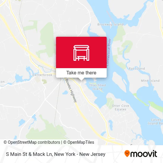 S Main St & Mack Ln map