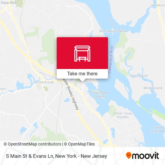 Mapa de S Main St & Evans Ln