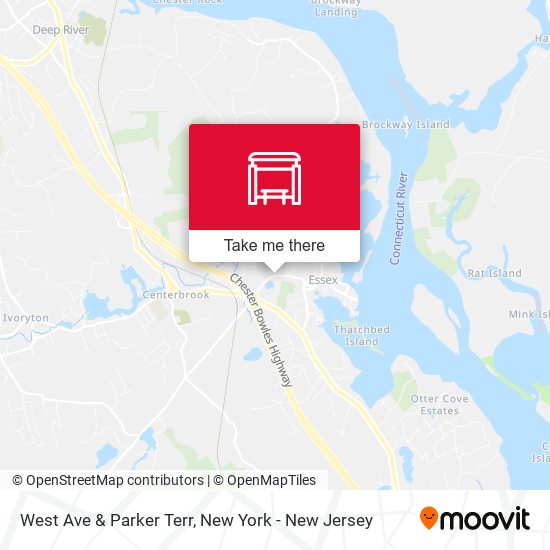 Mapa de West Ave & Parker Terr