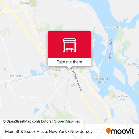 Main St & Essex Plaza map