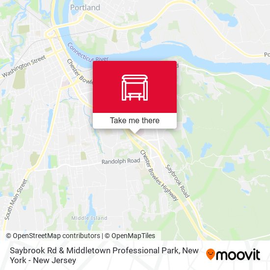 Saybrook Rd & Middletown Professional Park map