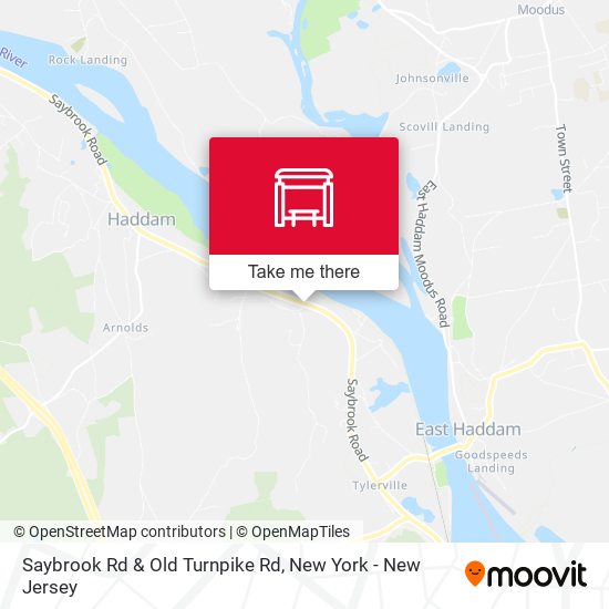 Mapa de Saybrook Rd & Old Turnpike Rd