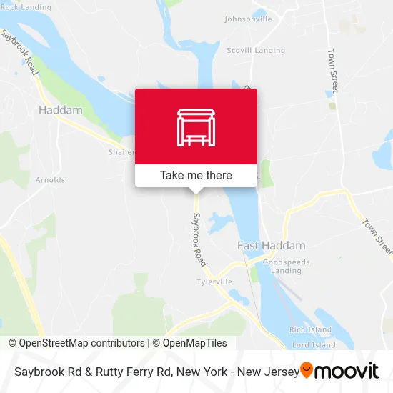 Saybrook Rd & Rutty Ferry Rd map