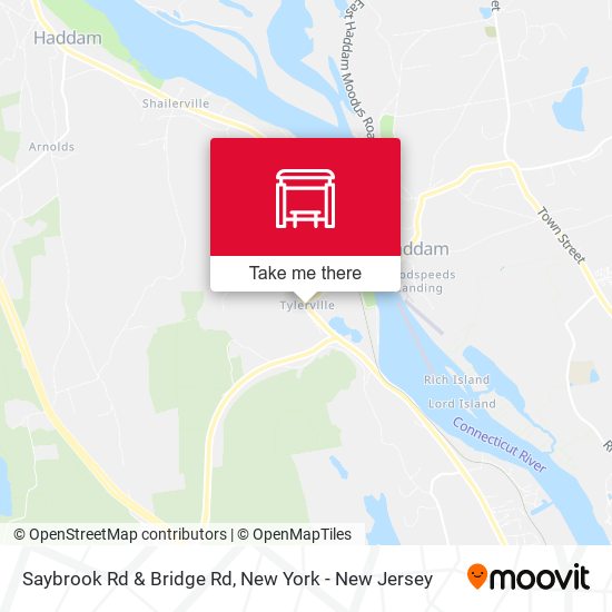 Mapa de Saybrook Rd & Bridge Rd