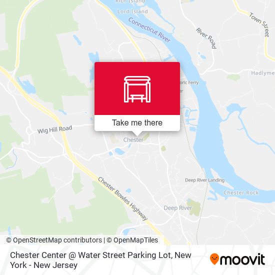 Chester Center @ Water Street Parking Lot map