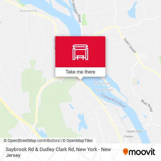 Mapa de Saybrook Rd & Dudley Clark Rd