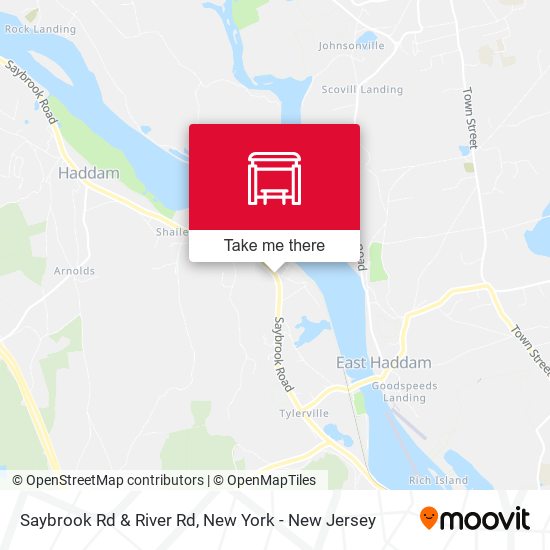 Mapa de Saybrook Rd & River Rd