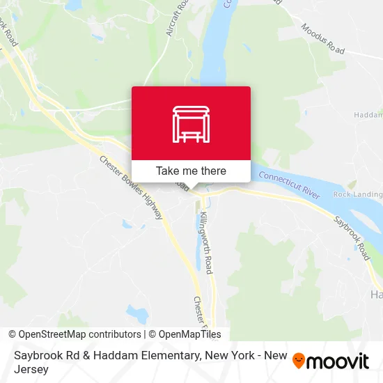 Saybrook Rd & Haddam Elementary map