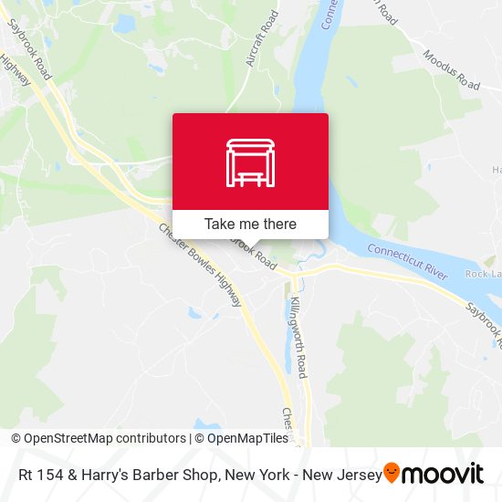Mapa de Rt 154 & Harry's Barber Shop