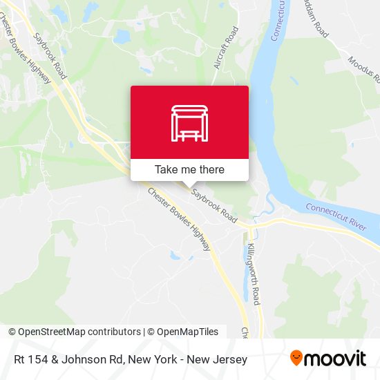 Rt 154 & Johnson Rd map