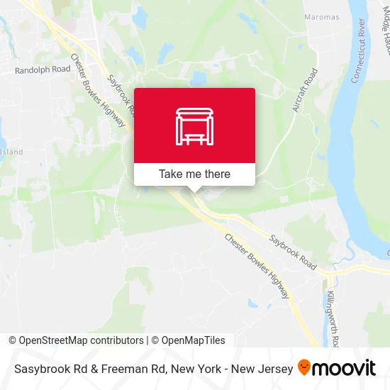 Sasybrook Rd & Freeman Rd map