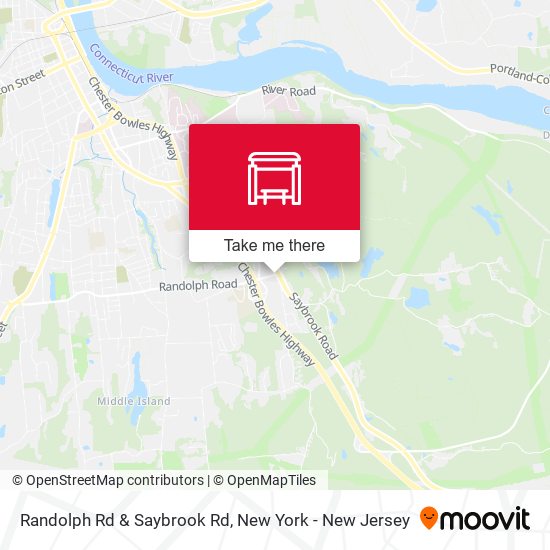 Mapa de Randolph Rd & Saybrook Rd