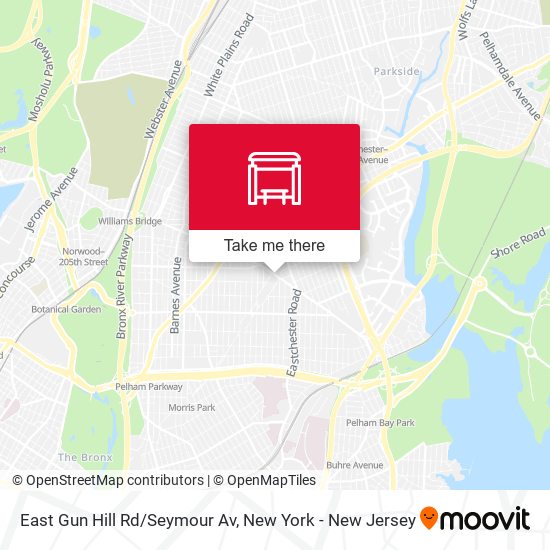 East Gun Hill Rd/Seymour Av map