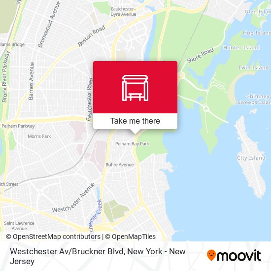 Westchester Av/Bruckner Blvd map