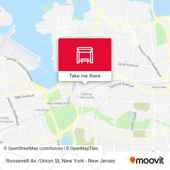 Roosevelt Av /Union St map