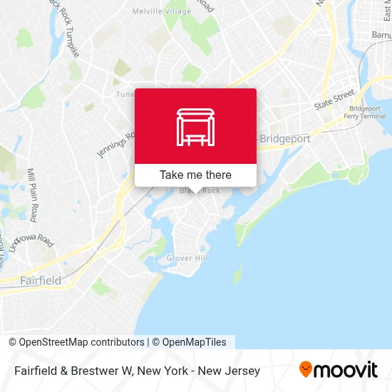 Fairfield & Brestwer W map