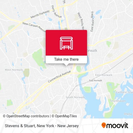 Stevens & Stuart map