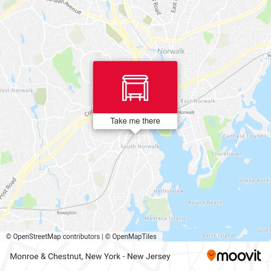 Monroe & Chestnut map