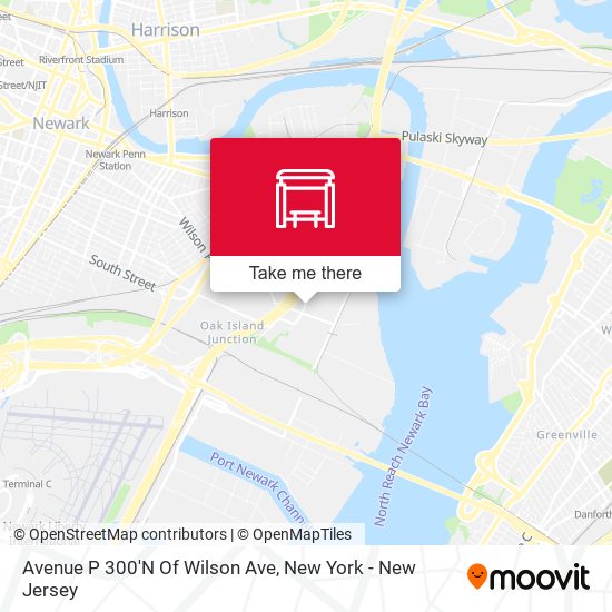 Avenue P 300'N Of Wilson Ave map