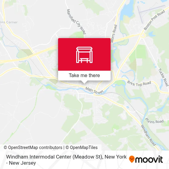 Windham Intermodal Center (Meadow St) map