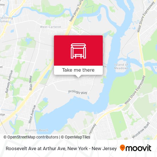 Mapa de Roosevelt Ave at Arthur Ave