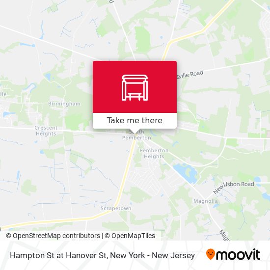 Mapa de Hampton St at Hanover St