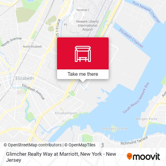 Glimcher Realty Way at Marriott map